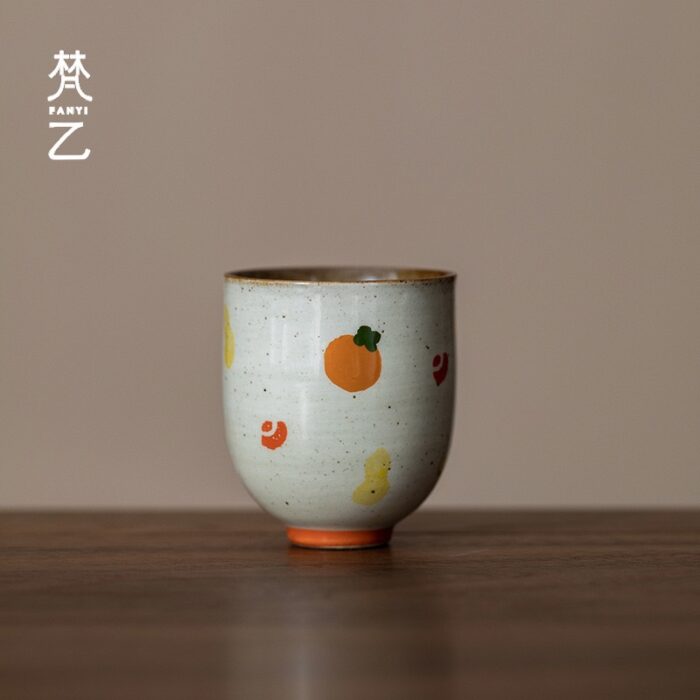 手绘柿子杯05