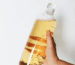 A simple bottle of cold brew Chinese tea for easy summer drinking.